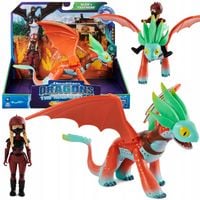 ALEX I SMOK PIÓRKA JAK WYTRESOWAĆ SMOKA ZESTAW FIGURKI DRAGONS