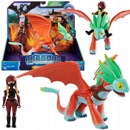 ALEX I SMOK PIÓRKA JAK WYTRESOWAĆ SMOKA ZESTAW FIGURKI DRAGONS na Arena.pl