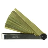 szczelinomierz płytkowy mosiężny 13 płytek, 0.05-1.00mm - l-67921106