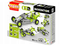 Inventor. Zestaw klocków konstrukcyjnych 8w1 - samochody