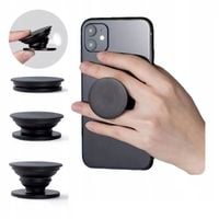 Uchwyt do telefonu Popsocket na palce / stojak czarny