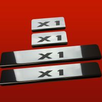 Listwa progowa BMW X1 E84 Stal nierdzewna 304 połysk 4szt