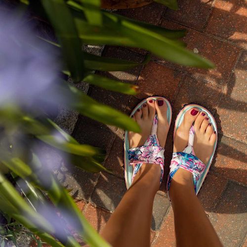 Gumbies - damskie japonki Slingback - Mint/Pink 40 na Arena.pl