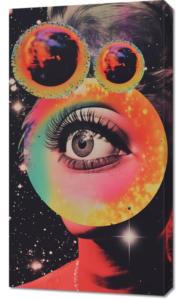 Obraz 50x90cm Oko w Kosmosie zdjęcie 1