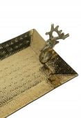 TACA PATERA ZŁOTA DUŻA DEKORACJA 61 CM