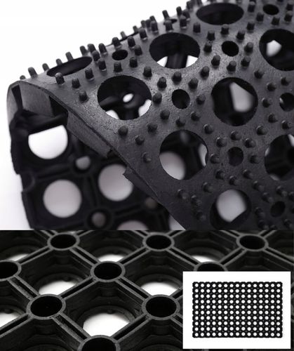 WYCIERACZKA POD DRZWI Mata Wejściowa Zewnętrzna Mocna PCV 3D Siatka na Arena.pl