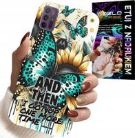 ETUI DO MOTOROLA MOTO G10 / G30 - AND THEN I GOT UP, KOBIECE WZORY + FOLIA