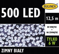 Bulinex Lampki 500LED biały