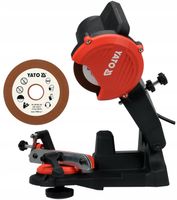 YATO STOŁOWA OSTRZAŁKA DO ŁAŃCUCHA PILAREK OBROTOWA PODSTAWA YT-84990 85W