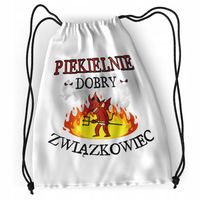 Plecak Dla Związkowca Sportowy Szkolny Worek Z Nadrukiem Ze Zdjęciem