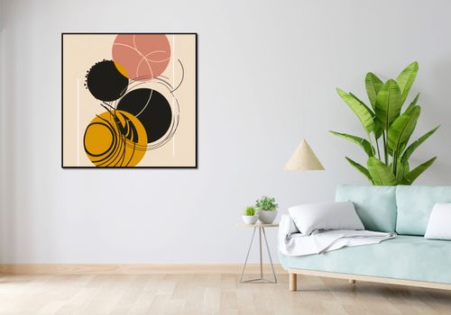 Plakat 100x100cm Słońce i Cień na Arena.pl