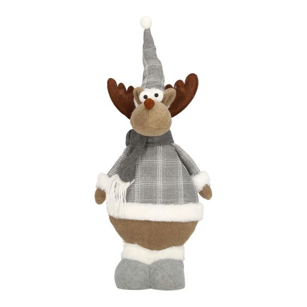 Renifer pluszowy Lucek szary zdjęcie 1