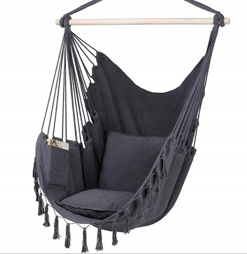 HUŚTAWKA BOHO HAMAK BRAZYLIJSKI OGRODOWY KRZESŁO BRAZYLIJSKIE BUJANY kokon na Arena.pl