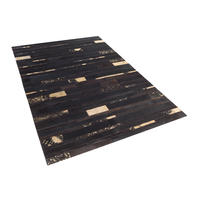 Dywan skórzany 140 x 200 cm brązowy ARTVIN