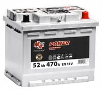 AMTRA AKUMULATOR POWER MAP R+ 52AH 470A