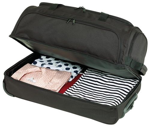 Torba podróżna na kołach KEMER BERGEN Czarna na Arena.pl