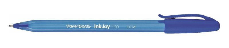 Długopis Paper Mate Inkjoy 100 Cap M Niebieski zdjęcie 4