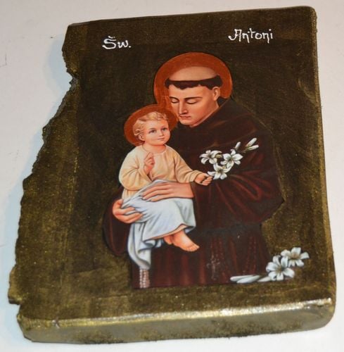 Ikona święty Antoni prosimy Go o pomoc w znalezieniu zagubionych rzeczy na Arena.pl