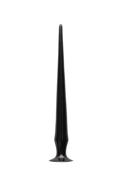 Ass Spike Dildo - 42 Cm - Black, Długa Sonda zdjęcie 2
