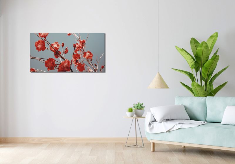 Obraz 100x50cm Szkarłatna Wiosna zdjęcie 2