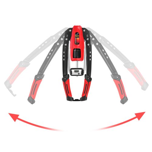 Hydrauliczny ściskacz do ćwiczeń z licznikiem 10–200 kg F1020 PRO HMS na Arena.pl