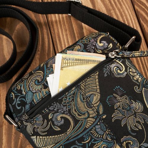 torebka damska listonoszka skórzana z orientalnym wzorem paolo peruzzi na Arena.pl