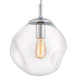 LAMPA wisząca AVIA S 10411109 Kaspa szklana OPRAWA zwis przezroczysty