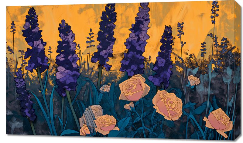 Obraz 100x60cm Złoty Ogród zdjęcie 1