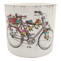 DONICZKA CERAMICZNA BIAŁA OSŁONKA NA DONICZKĘ DEKORACYJNA OSŁONKA NA KWIATY