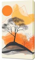 Obraz 50x90cm Drzewo Na Przestrzeni