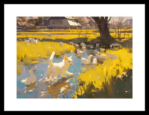 Plakat 29,7x21cm Słońce na Wsi na Arena.pl