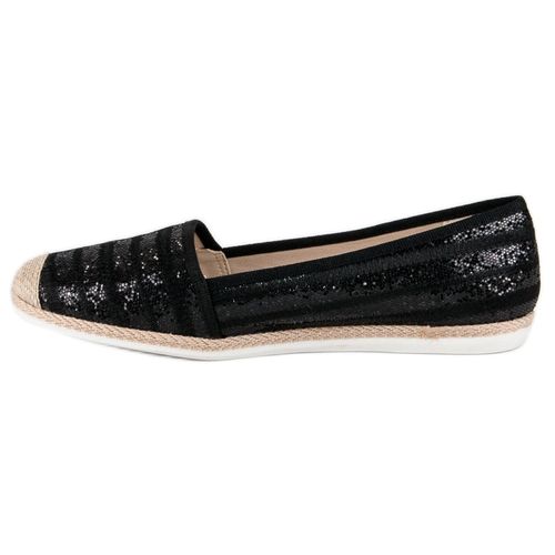 Modne czarne espadryle r.38 na Arena.pl