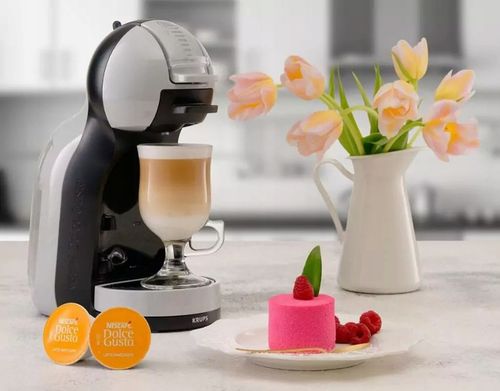 Ekspres kapsułkowy Krups KP123B Dolce Gusto Mini Me 15 bar srebrny | 1500 W na Arena.pl