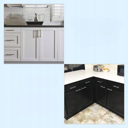 15X Uchwyt Meblowy Reling 96 Mm Srebrny Metalowy Uchwyt Do Szafek Szuflad na Arena.pl