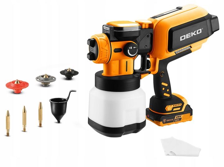 PISTOLET DO MALOWANIA ŚCIAN AGREGAT MALARSKI 3DYSZE 70 DIN ZESTAW XXL DEKO zdjęcie 10