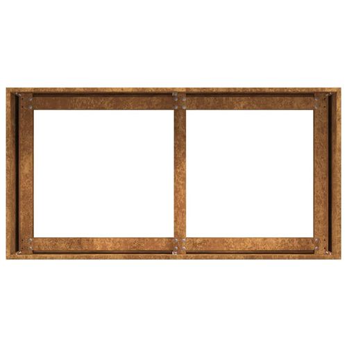 Doniczka Rusty 80x40x40 cm Stal nierdzewna na Arena.pl