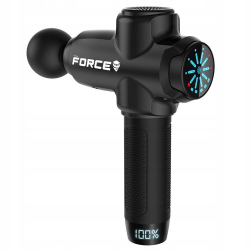 PISTOLET DO MASAŻU masażer do pleców ciała nóg karku stóp +12 KOŃCÓWEK 220W na Arena.pl