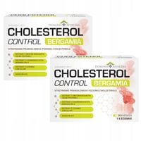 Cholesterol Control BERGAMIA bergamotka czerwony ryż czosnek Q10
