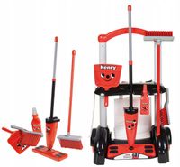 WÓZEK ZESTAW DO SPRZĄTANIA HENRY MOP MIOTŁA ZMIOTKA Z SZUFELKĄ CASDON