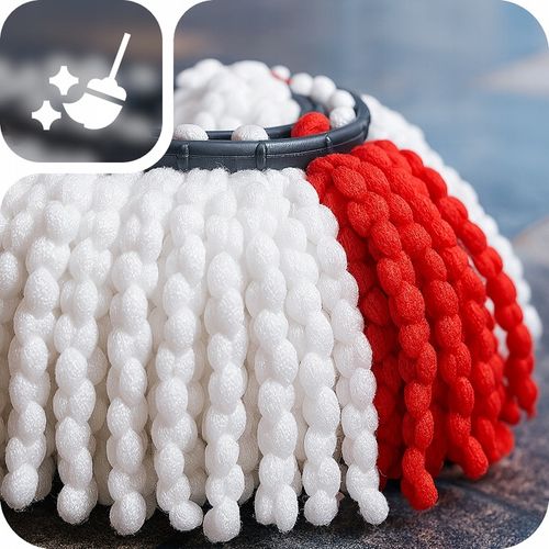 12x WKŁAD DO MOPA OBROTOWEGO MOP ZAMIENNIK VILEDA TURBO WKŁAD MEGA na Arena.pl