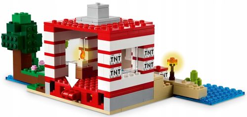 21275 - LEGO Minecraft - Dom TNT w dżungli na Arena.pl