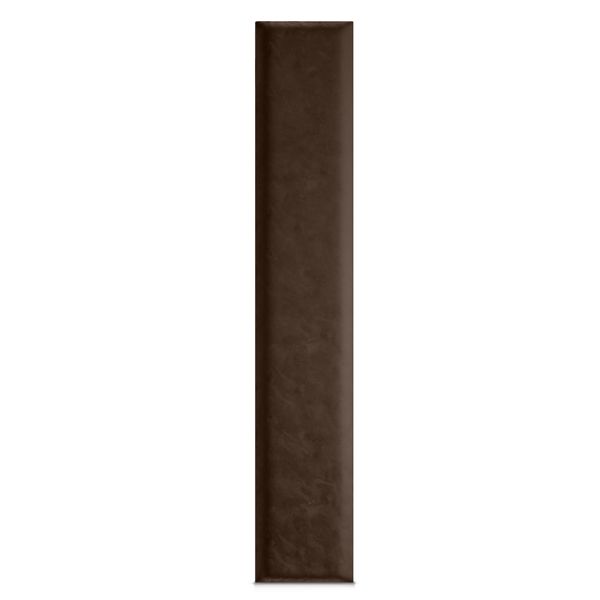 PANEL TAPICEROWANY BRĄZOWY WEZGŁOWIE 3D 90cm x 15cm zdjęcie 2