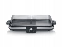SEVERIN PG 8564 Grill elektryczny stołowy Plancha 2300 W czarny