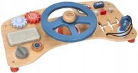 KIEROWNICA SYMULATOR JAZDY ZABAWKA DREWNIANA LELIN