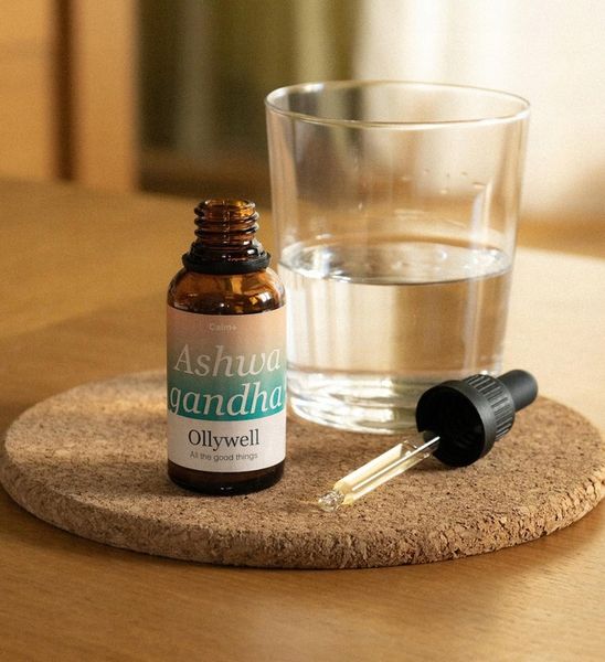 Polska Ashwagandha i Cordyceps Ollywell Krople Silny ekstrakt Adaptogen zdjęcie 5