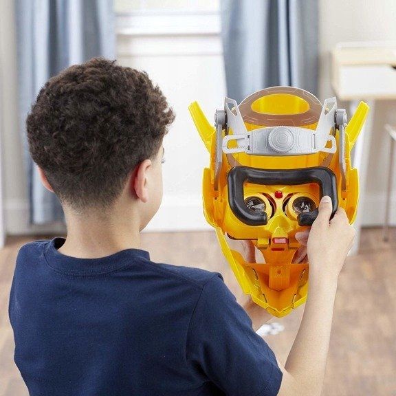 TRANSFORMERS MASKA HEŁM BUMBLEBEE BEE VISION E0707 zdjęcie 9