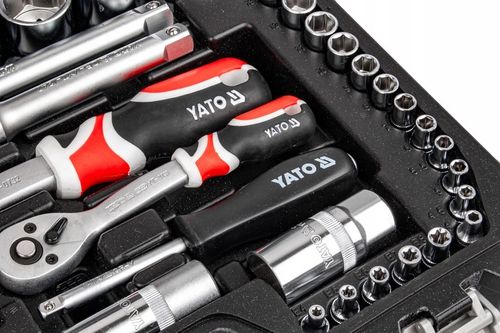 ZESTAW KLUCZY NASADOWYCH KLUCZE NASADOWE YATO 108 na Arena.pl