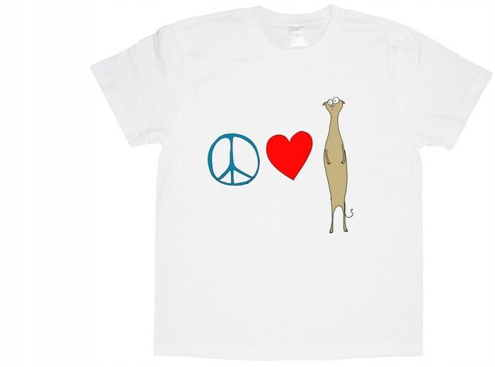 MĘSKA KOSZULKA SURYKATKA SURYKATKI WZORY s1c zdjęcie 15