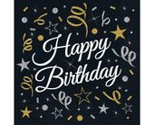 SERWETKI 33X33CM 20SZT GODAN HAPPY BIRTHDAY