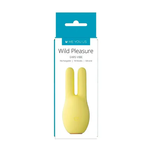 Me You Us Wild Pleasure Ears Vibrator Yellow zdjęcie 3